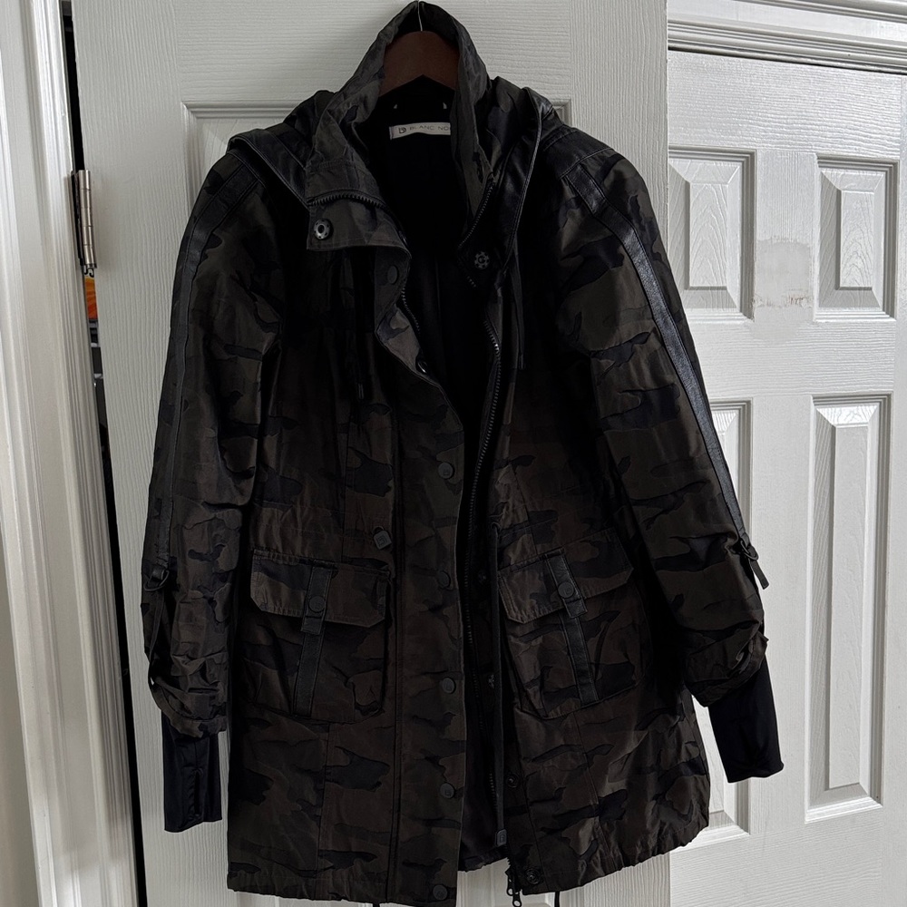 Blanc Noir Black Camouflage Jacket